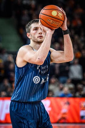 Neu Ulm, Germany, 24 01 26 Ryan Miksell MLP Academics Heidelberg in action, on the ball, single action during the Basketball Bundesliga match between ratiopharm ulm vs MLP Academics Heidelberg at ratiopharm Arena on January 24, 2026 in Neu Ulm, Germany Photo by Harry Langer DeFodi Images ratiopharm Arena, Germany, 24 01 26 Ryan Miksell MLP Academics Heidelberg controls the Ball during the Basketball Bundesliga match between ratiopharm ulm vs MLP Academics Heidelberg at Neu Ulm on January 24, 2026 in ratiopharm Arena, Germany Photo by Harry Langer DeFodi Images Photo by Harry Langer DeFodi Images