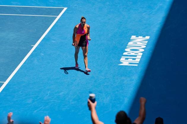 Aryna Sabalenka Australian Open tennis tournament, Day Eight, Melbourne Park, Australia - 25 Jan 2026Melbourne Melbourne Park Victoria (VIC) Australia  Copyright: xRachelxBach Shutterstockx 16380469af
