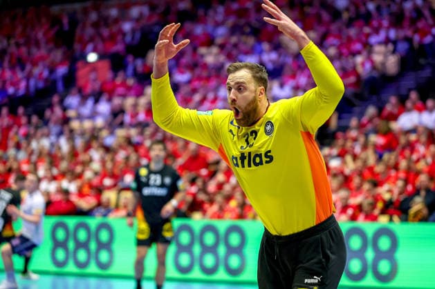 24 01 2026, Handball, Men s EHF EURO 2026, Germany Norway, Jyske Bank Boxen in Herning, Denmark, Main Round xxxxxxxxxxxxxxx Denmark