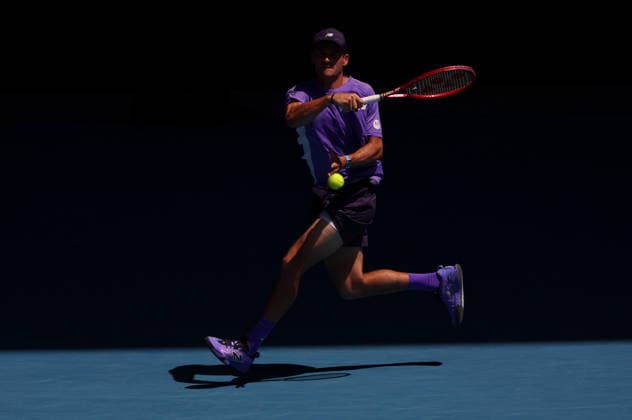 Tommy Paul of USA in action Australian Open tennis tournament, Day Eight, Melbourne Park, Australia - 25 Jan 2026Melbourne Melbourne Park Victoria (VIC) Australia  Copyright: xEllaxLing Shutterstockx 16380468q