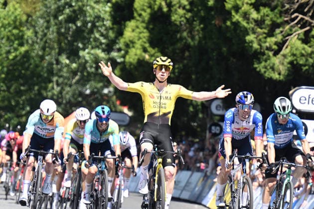25-01-2026 Tour Down Under; Tappa 05 Stirling - Stirling; 2026, Visma - Lease A Bike; Brennan, James Matthew; Stirling; 