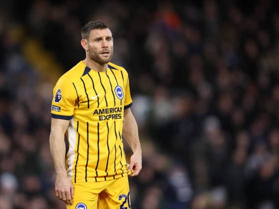 London, England, 24th January 2026. James Milner of Brighton during the Fulham vs Brighton and Hove Albion Premier League match at Craven Cottage, London. Picture credit should read: David Klein Sportimage EDITORIAL USE ONLY. No use with unauthorised audio, video, data, fixture lists, club league logos or live services. Online in-match use limited to 120 images, no video emulation. No use in betting, games or single club league player publications. SPI_031_DK_FULHAM_BRIGHTON SPI-4482-0023