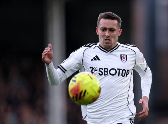 London, England, 24th January 2026. Timothy Castagne of Fulham during the Fulham vs Brighton and Hove Albion Premier League match at Craven Cottage, London. Picture credit should read: David Klein Sportimage EDITORIAL USE ONLY. No use with unauthorised audio, video, data, fixture lists, club league logos or live services. Online in-match use limited to 120 images, no video emulation. No use in betting, games or single club league player publications. SPI_069_DK_FULHAM_BRIGHTON SPI-4482-0061