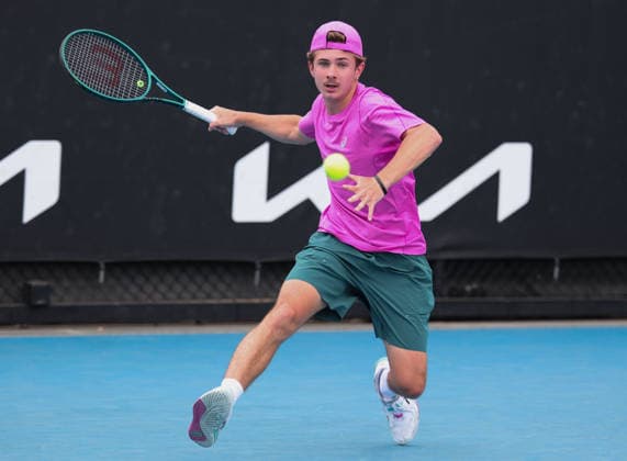 Flynn Thomas, Australian Open 2026, Melbourne Park, Melbourne, Victoria, Australia Copyright: xJuergenxHasenkopfx