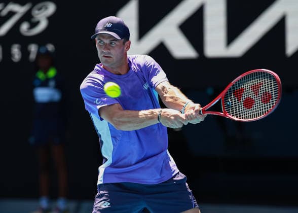 Tommy Paul, Australian Open 2026, Melbourne Park, Melbourne, Victoria, Australia Copyright: xJuergenxHasenkopfx