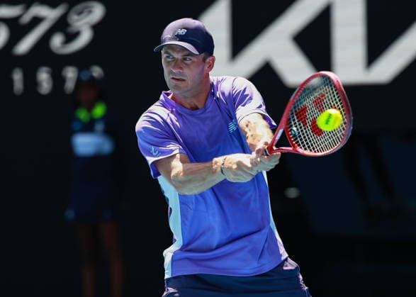 Tommy Paul, Australian Open 2026, Melbourne Park, Melbourne, Victoria, Australia Copyright: xJuergenxHasenkopfx