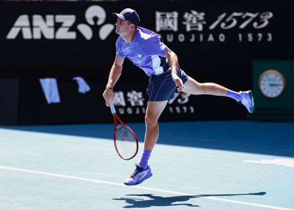 Tommy Paul, Australian Open 2026, Melbourne Park, Melbourne, Victoria, Australia Copyright: xJuergenxHasenkopfx