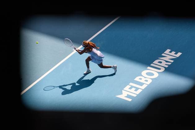 Coco Gauff of the United States of America Australian Open tennis tournament, Day Eight, Melbourne Park, Australia - 25 Jan 2026Melbourne Melbourne Park Victoria (VIC) Australia  Copyright: xRachelxBach Shutterstockx 16380469bq