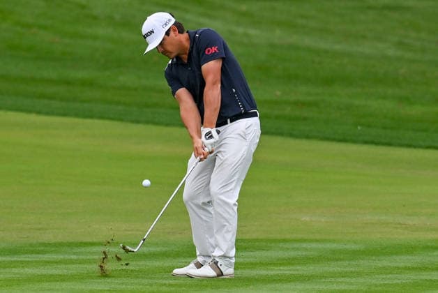 Hero Dubai Desert Classic 2026 in Dubai DUBAI, UNITED ARAB EMIRATES - JANUARY 25: Dutch golfer Darius van Driel competes in the fourth and final round of the Hero Dubai Desert Classic 2026 at Emirates Golf Club in Dubai, United Arab Emirates on January 25, 2026. Waleed Zein Anadolu Dubai United Arab Emirates. Editorial use only. Please get in touch for any other usage.  Copyright: x2026xAnadoluxWaleedxZeinx
