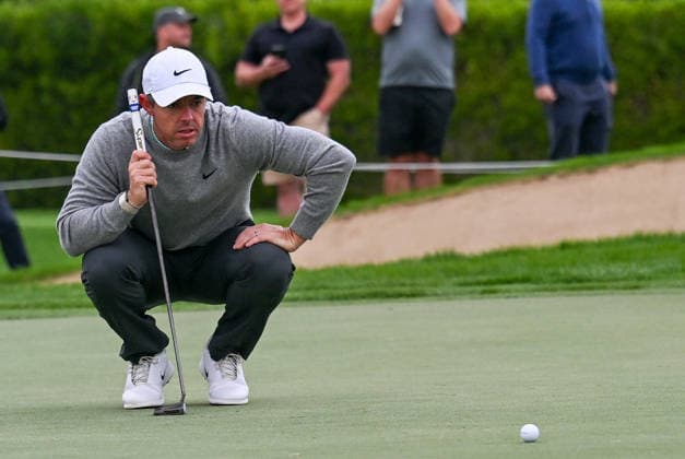 Hero Dubai Desert Classic 2026 in Dubai DUBAI, UNITED ARAB EMIRATES - JANUARY 25: Irish golfer Rory McIlroy competes in the fourth and final round of the Hero Dubai Desert Classic 2026 at Emirates Golf Club in Dubai, United Arab Emirates on January 25, 2026. Waleed Zein Anadolu Dubai United Arab Emirates. Editorial use only. Please get in touch for any other usage.  Copyright: x2026xAnadoluxWaleedxZeinx