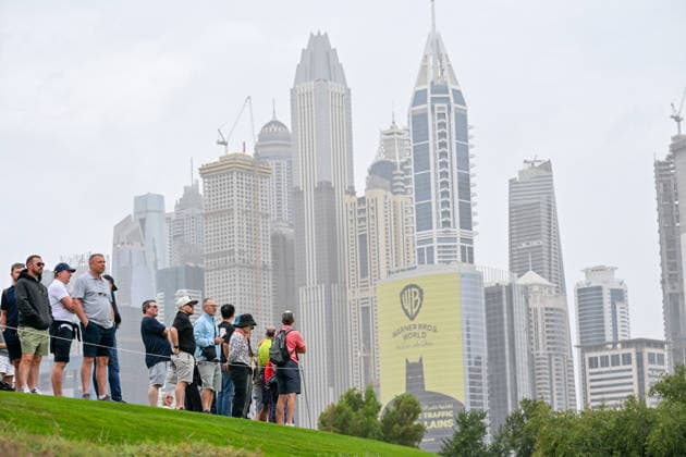 Hero Dubai Desert Classic 2026 in Dubai Hero Dubai Desert Classic 2026 golf turnuvasi, Birlesik Arap Emirlikleri nin (BAE) Dubai kentindeki Emirates Golf Club ta duzenlendi. Kuzey Irlandali golfcu Rory McIlroy (fotografta), turnuvanin dorduncu ve final turunda rakibiyle mucadele etti. Waleed Zein Anadolu Dubai United Arab Emirates. Editorial use only. Please get in touch for any other usage.  Copyright: x2026xAnadoluxWaleedxZeinx