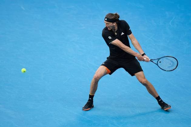 Alexander Zverev of Germany Australian Open tennis tournament, Day Eight, Melbourne Park, Australia - 25 Jan 2026Melbourne Melbourne Park Victoria (VIC) Australia  Copyright: xRachelxBach Shutterstockx 16380469cg