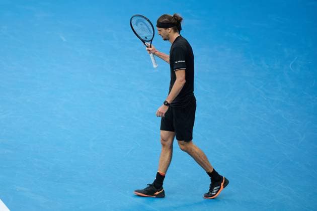 Alexander Zverev of Germany celebrates winning his match Australian Open tennis tournament, Day Eight, Melbourne Park, Australia - 25 Jan 2026Melbourne Melbourne Park Victoria (VIC) Australia  Copyright: xRachelxBach Shutterstockx 16380469cl