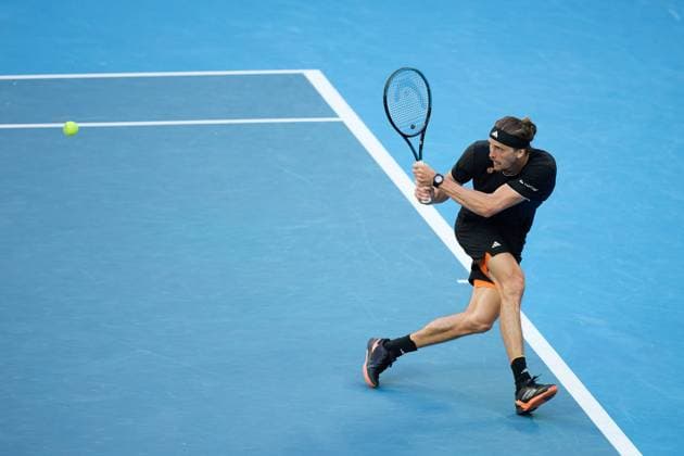 Alexander Zverev of Germany Australian Open tennis tournament, Day Eight, Melbourne Park, Australia - 25 Jan 2026Melbourne Melbourne Park Victoria (VIC) Australia  Copyright: xRachelxBach Shutterstockx 16380469cj