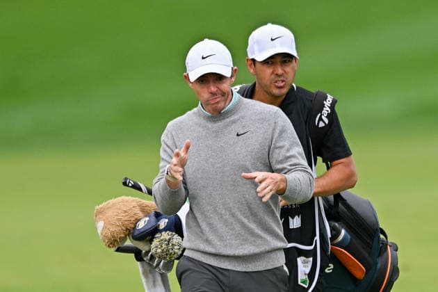 Hero Dubai Desert Classic 2026 in UAE DUBAI, UNITED ARAB EMIRATES - JANUARY 25: Northern Irish golfer Rory McIlroy walk onto the course to compete in the fourth and final round of the Hero Dubai Desert Classic 2026 at Emirates Golf Club in Dubai, United Arab Emirates on January 25, 2026. Waleed Zein Anadolu Dubai United Arab Emirates. Editorial use only. Please get in touch for any other usage.  Copyright: x2026xAnadoluxWaleedxZeinx