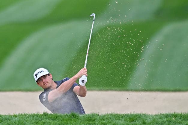 Hero Dubai Desert Classic 2026 in UAE DUBAI, UNITED ARAB EMIRATES - JANUARY 26: Dutch golfer Darius van Driel competes during the fourth and final round of the Hero Dubai Desert Classic 2026 at Emirates Golf Club in Dubai, United Arab Emirates on January 26, 2026. Waleed Zein Anadolu Dubai United Arab Emirates. Editorial use only. Please get in touch for any other usage.  Copyright: x2026xAnadoluxWaleedxZeinx