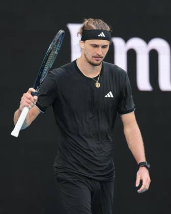 Alexander Zverev GER cheers after the victory,Cheers, joy, emotion, Australian Open 2026, Melbourne Park, Melbourne, Victoria, Australia Copyright: xJuergenxHasenkopfx