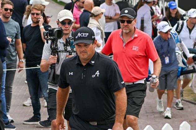 Hero Dubai Desert Classic 2026 in UAE DUBAI, UNITED ARAB EMIRATES - JANUARY 25: American golfer Patrick Reed walks to the field to compete in the fourth and final round of the Hero Dubai Desert Classic 2026 at Emirates Golf Club in Dubai, United Arab Emirates on January 25, 2026. Waleed Zein Anadolu Dubai United Arab Emirates. Editorial use only. Please get in touch for any other usage.  Copyright: x2026xAnadoluxWaleedxZeinx