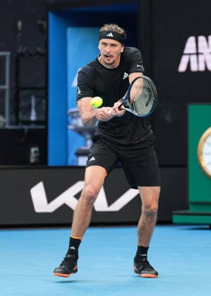 Alexander Zverev, Australian Open 2026, Melbourne Park, Melbourne, Victoria, Australia Copyright: xJuergenxHasenkopfx