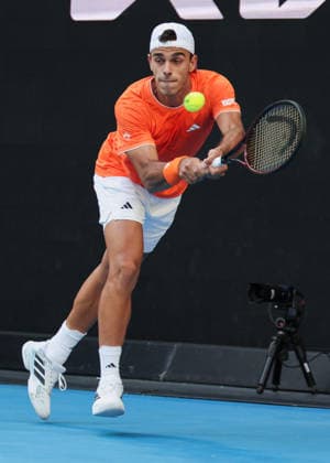 Francisco Cerundolo ARG , Australian Open 2026, Melbourne Park, Melbourne, Victoria, Australia Copyright: xJuergenxHasenkopfx
