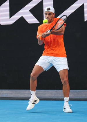 Francisco Cerundolo ARG , Australian Open 2026, Melbourne Park, Melbourne, Victoria, Australia Copyright: xJuergenxHasenkopfx