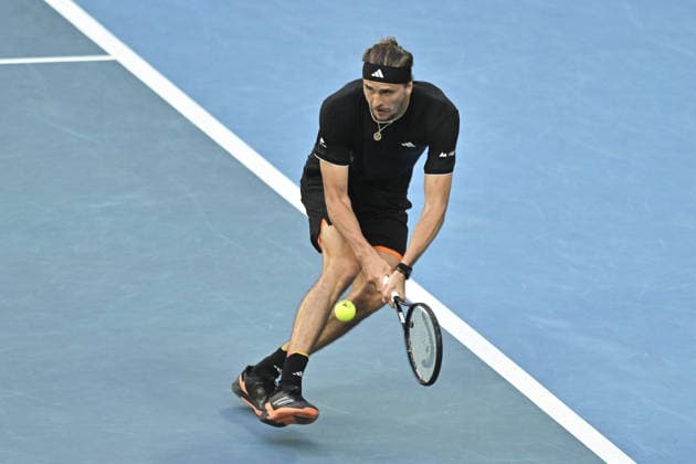 Australian Open 2026 MELBOURNE, AUSTRALIA - JANUARY 25: Alexander Zverev (GER) in action against Francisco Cerundolo (ARG) during round 4 at the Australian Open grand slam tennis tournament at Melbourne Park in Melbourne, Australia on January 25, 2026 Mark Avellino Anadolu Melbourne Australia. Editorial use only. Please get in touch for any other usage.  Copyright: x2026xAnadoluxMarkxAvellinox