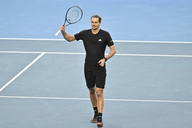 Australian Open 2026 MELBOURNE, AUSTRALIA - JANUARY 25: Alexander Zverev (GER) acknowledges the crowd after winning his round 4 match against Francisco Cerundolo (ARG) (not seen) at the Australian Open grand slam tennis tournament at Melbourne Park in Melbourne, Australia on January 25, 2026 Mark Avellino Anadolu Melbourne Australia. Editorial use only. Please get in touch for any other usage.  Copyright: x2026xAnadoluxMarkxAvellinox