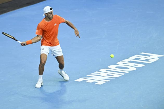 Australian Open 2026 MELBOURNE, AUSTRALIA - JANUARY 25: Francisco Cerundolo (ARG) in action against Alexander Zverev (GER) during round 4 at the Australian Open grand slam tennis tournament at Melbourne Park in Melbourne, Australia on January 25, 2026 Mark Avellino Anadolu Melbourne Australia. Editorial use only. Please get in touch for any other usage.  Copyright: x2026xAnadoluxMarkxAvellinox