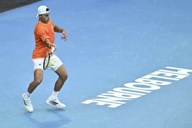 Australian Open 2026 MELBOURNE, AUSTRALIA - JANUARY 25: Francisco Cerundolo (ARG) in action against Alexander Zverev (GER) during round 4 at the Australian Open grand slam tennis tournament at Melbourne Park in Melbourne, Australia on January 25, 2026 Mark Avellino Anadolu Melbourne Australia. Editorial use only. Please get in touch for any other usage.  Copyright: x2026xAnadoluxMarkxAvellinox