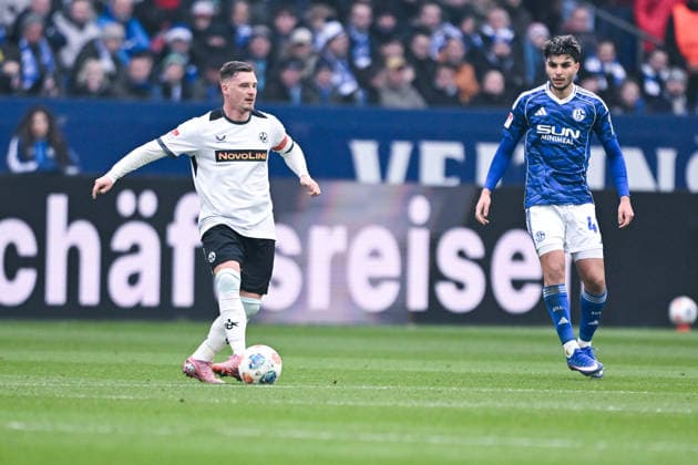 25 01 2026, Football, 2 Bundesliga, Season 2025 2026, Matchday 19, FC Schalke 04 1 FC Kaiserslautern, Marlon Ritter 1 FC Kaiserslautern xRHR PHOTO YYx Copyright: KROEGER RHR-FOTOx RHR-FOTO YY