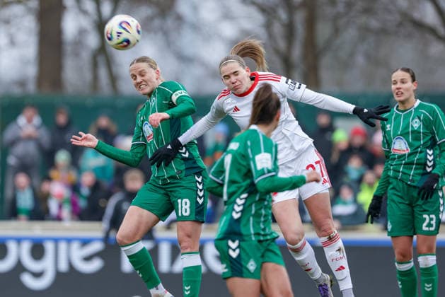 Football, Women, 1st BL, Werder Bremen - 1. FC Nürnberg