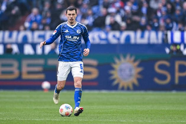 25 01 2026, Football, 2 Bundesliga, Season 2025 2026, Matchday 19, FC Schalke 04 1 FC Kaiserslautern, Ron Schallenberg FC Schalke 04 xRHR PHOTO YYx Copyright: KROEGER RHR-FOTOx RHR-FOTO YY