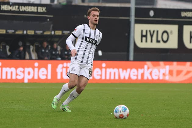 25 01 2026, Football, Men, 2 Bundesliga, Season 2025 2026, SV 07 Elversberg VfL Bochum 1848, Tom Zimmerschied SV 07 Elversberg Elversberg Ursapharm Arena an der Kaiserlinde Saarland Germany DEU Copyright: xSebastianxBachx