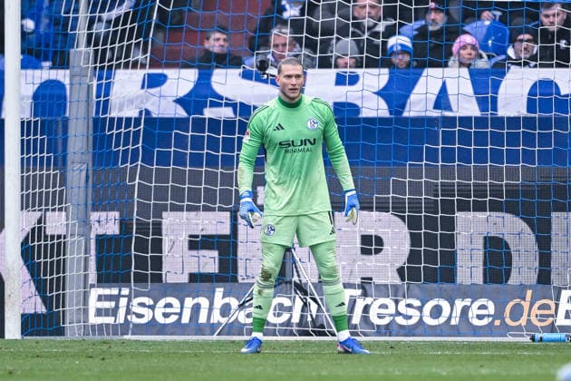 25 01 2026, Football, 2 Bundesliga, Season 2025 2026, Matchday 19, FC Schalke 04 1 FC Kaiserslautern, Goalkeeper Loris Karius FC Schalke 04 xRHR PHOTO YYx Copyright: KROEGER RHR-FOTOx RHR-FOTO YY