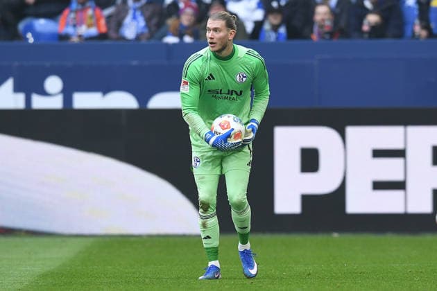 Soccer 2 Bundesliga 19 Matchday FC Schalke 04 1 FC Kaiserslautern on 25 01 2026 at the Veltins Arena in Gelsenkirchen Loris Karius Schalke DFL regulations prohibit any use of photographs as image sequences and or quasi video xRx