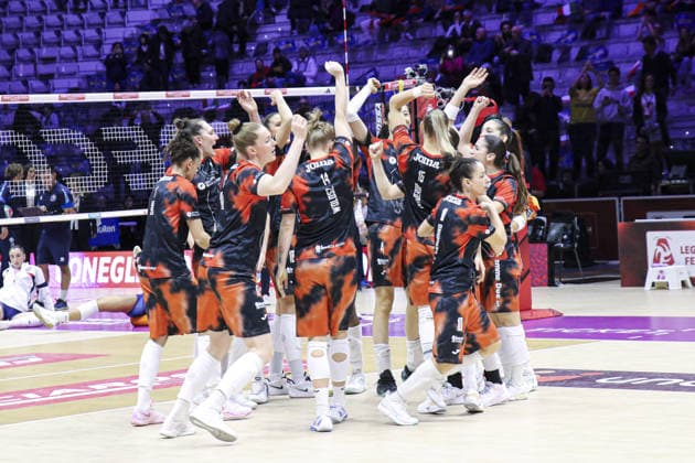 Imoco Conegliano volley woman during Final - Prosecco Doc Imoco Conegliano vs Savino del Bene Scandicci, Volleyball Italian Women Cup match in Turin, Italy, January 25 2026  Copyright: xNorbertoxMaccagno IPAxSportx xipa-agency.netx xx IPA_70544486 IPA_Agency_IPA70544486