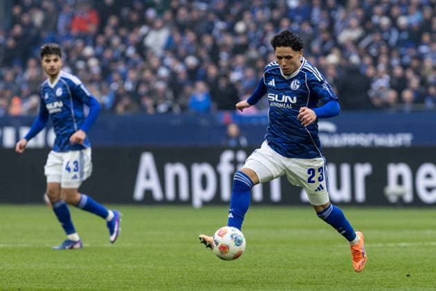 2 Soccer Bundesliga FC Schalke 04 1 FC Kaiserslautern 25 01 2026 Soufiane El Faouzi FC Schalke 04, 23 2 Soccer Bundesliga FC Schalke 04 1 FC Kaiserslautern Veltins Arena, Gelsenkirchen 25 01 2026 DFL regulations prohibit any use of photographs as image sequences and or quasi video Copyright: xBEAUTIFULxSPORTS Buriakovx