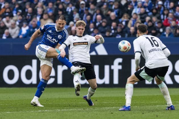 2 Soccer Bundesliga FC Schalke 04 1 FC Kaiserslautern 25 01 2026 Nikola Kati FC Schalke 04, 25 2 Soccer Bundesliga FC Schalke 04 1 FC Kaiserslautern Veltins Arena, Gelsenkirchen 25 01 2026 DFL regulations prohibit any use of photographs as image sequences and or quasi video Copyright: xBEAUTIFULxSPORTS Buriakovx