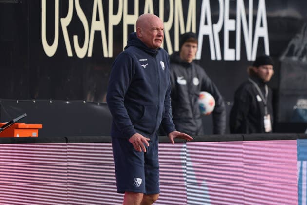 25 01 2026, Football, Men, 2 Bundesliga, Season 2025 2026, SV 07 Elversberg VfL Bochum 1848, Coach Uwe Rösler VfL Bochum 1848 Elversberg Ursapharm Arena an der Kaiserlinde Saarland Germany DEU Copyright: xSebastianxBachx