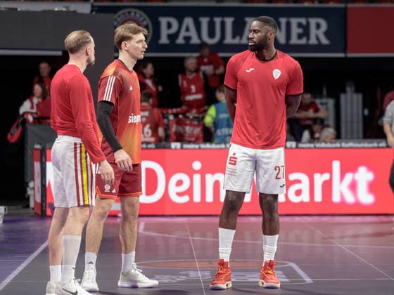Germany Basketball, Basketball Bundesliga BBL 2025 26, 17 Matchday FC Bayern Basketball vs Fitness First Wuerzburg Baskets BMW Park Muenchen Eddy Edigin Fitness First Wuerzburg Baskets, 27 Copyright: xChristopherxRupprechtx
