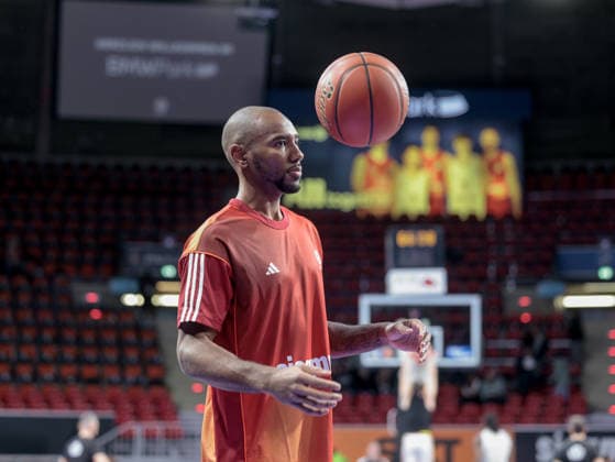 Germany Basketball, Basketball Bundesliga BBL 2025 26, 17 Matchday FC Bayern Basketball vs Fitness First Wuerzburg Baskets BMW Park Muenchen Isiaha Mike FC Bayern Muenchen, 22 Copyright: xChristopherxRupprechtx