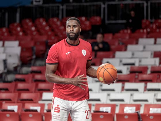 Germany Basketball, Basketball Bundesliga BBL 2025 26, 17 Matchday FC Bayern Basketball vs Fitness First Wuerzburg Baskets BMW Park Muenchen Eddy Edigin Fitness First Wuerzburg Baskets, 27 Copyright: xChristopherxRupprechtx