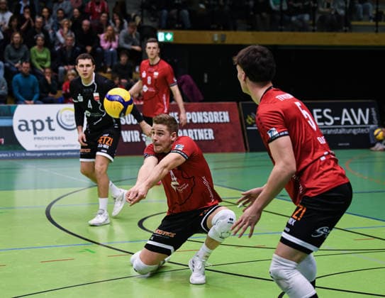 Volleyball 2 Bundesliga Season 2025 2026 TV Rottenburg TSV Muehldorf 24 01 2026 Timon Schippmann Middle, TV Rottenburg