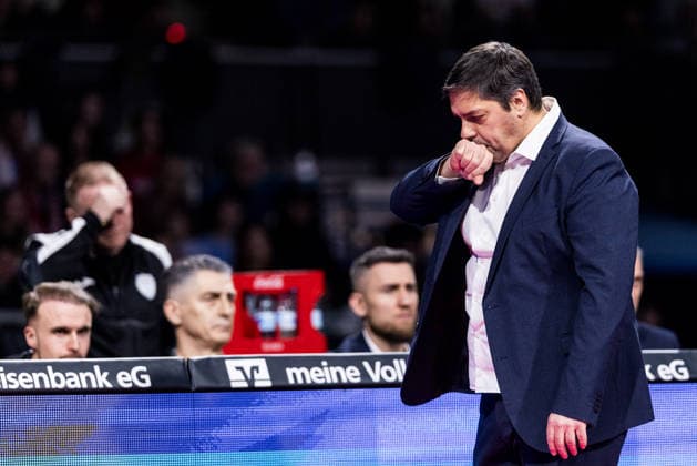 easyCredit Basketball Bundesliga, FC Bayern München Fitness First Würzburg Baskets 25 01 2026 Sasa Filipovski Head Coach Fitness First Würzburg Baskets easyCredit Basketball Bundesliga, FC Bayern München Fitness First Würzburg Baskets Munich, BMW Park on 25 01 2026 Copyright: xBEAUTIFULxSPORTS Wunderlx