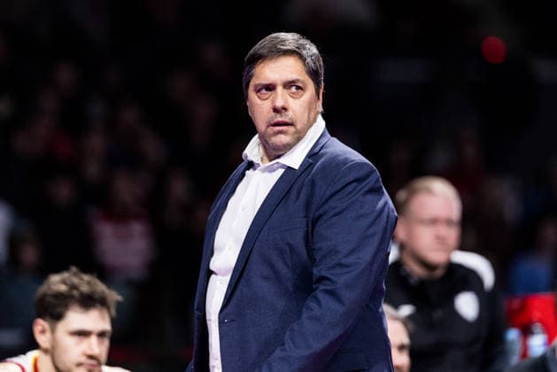 easyCredit Basketball Bundesliga, FC Bayern München Fitness First Würzburg Baskets 25 01 2026 Sasa Filipovski Head Coach Fitness First Würzburg Baskets easyCredit Basketball Bundesliga, FC Bayern München Fitness First Würzburg Baskets Munich, BMW Park on 25 01 2026 Copyright: xBEAUTIFULxSPORTS Wunderlx