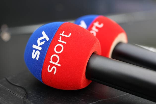 25 01 2026, Football, Men, 2 Bundesliga, Season 2025 2026, SV 07 Elversberg VfL Bochum 1848, The Sky microphones are ready Elversberg Ursapharm Arena an der Kaiserlinde Saarland Germany DEU Copyright: xSebastianxBachx