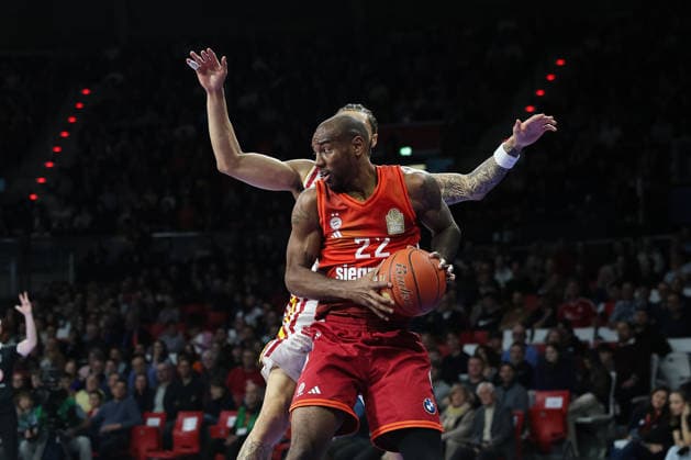 Isiaha Mike FC Bayern Basketball, 22 , GER, FC Bayern Basketball vs Fitness First Wuerzburg Baskets, Basketball, easycredit Basketball Bundesliga, 17 Matchday, Season 2025 2026, 25 01 2026, GER, FC Bayern Basketball vs Fitness First Wuerzburg Baskets, Basketball, easycredit Basketball Bundesliga, 17 Matchday, Season 2025 2026, 25 01 2026 Munich Copyright: xEibner-Pressefoto JennixMaulx EP_JML