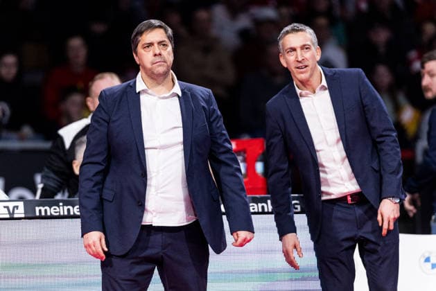 easyCredit Basketball Bundesliga, FC Bayern München Fitness First Würzburg Baskets 25 01 2026 Sasa Filipovski Head Coach Fitness First Würzburg Baskets easyCredit Basketball Bundesliga, FC Bayern München Fitness First Würzburg Baskets Munich, BMW Park on 25 01 2026 Copyright: xBEAUTIFULxSPORTS Wunderlx
