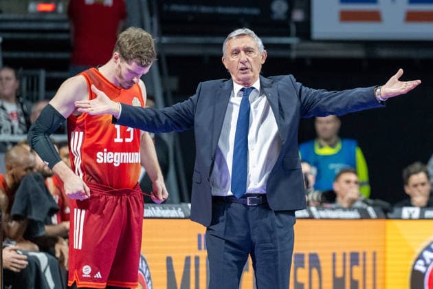 Head Coach Svetislav Persic FC Bayern Basketball , FC Bayern Basketball vs Fitness First Wuerzburg Baskets, BBL, Main Round, 25 01 2026 Munich Bavaria Germany Copyright: xkolbert-press UlrichxGamelx