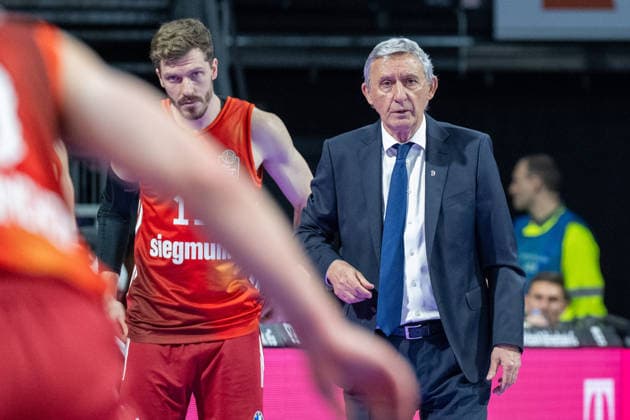 Head Coach Svetislav Persic FC Bayern Basketball , FC Bayern Basketball vs Fitness First Wuerzburg Baskets, BBL, Main Round, 25 01 2026 Munich Bavaria Germany Copyright: xkolbert-press UlrichxGamelx